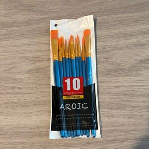 Aroic Premium Artist Brushes Set of 10